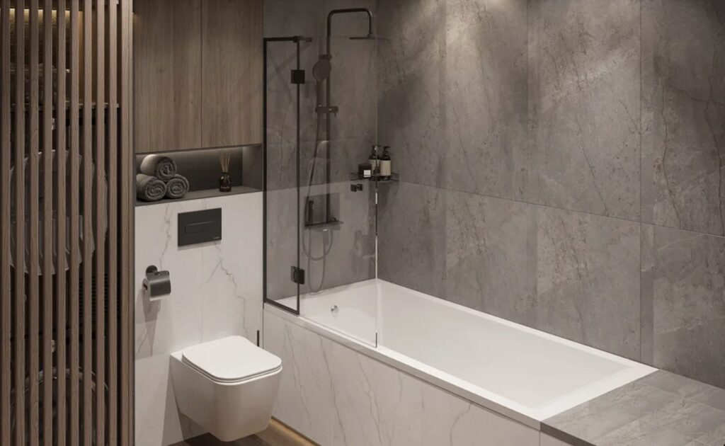modern badkamer renovatie