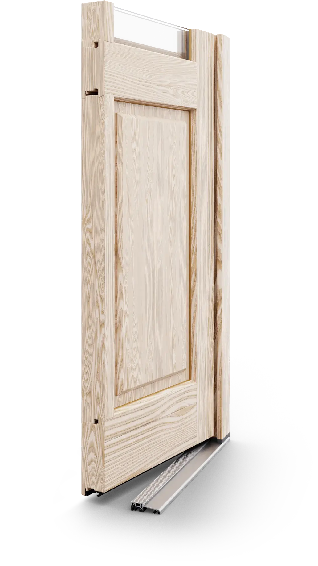 Classic white wooden door — TopRenovatie