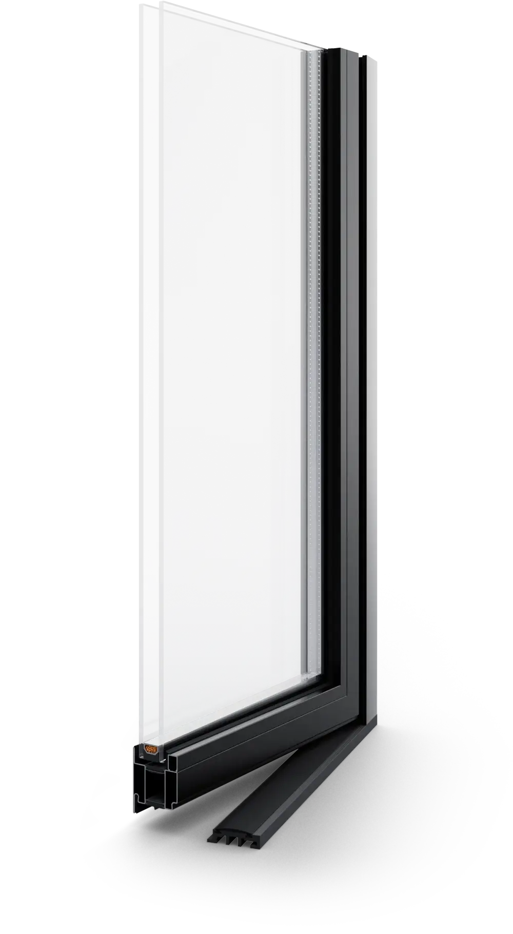 Industrial black steel door — TopRenovatie
