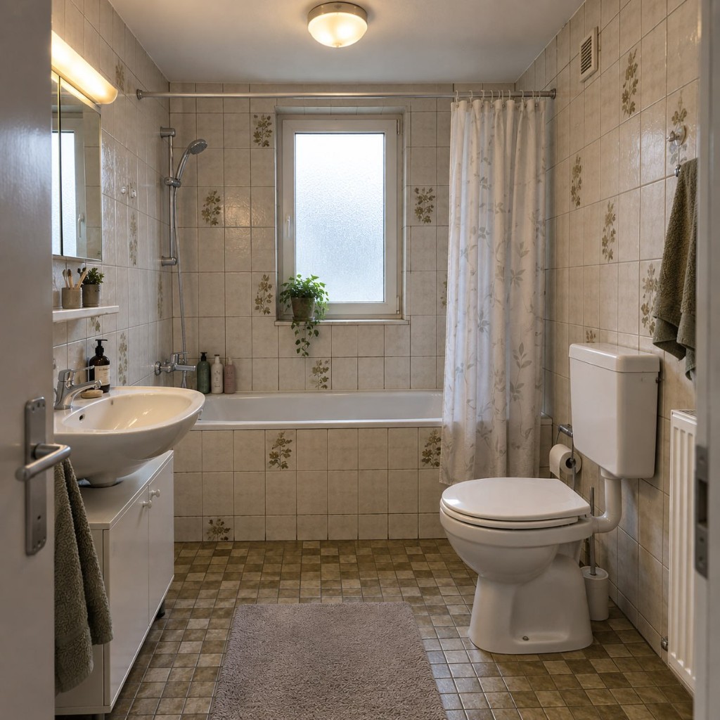 Bathroom before renovation